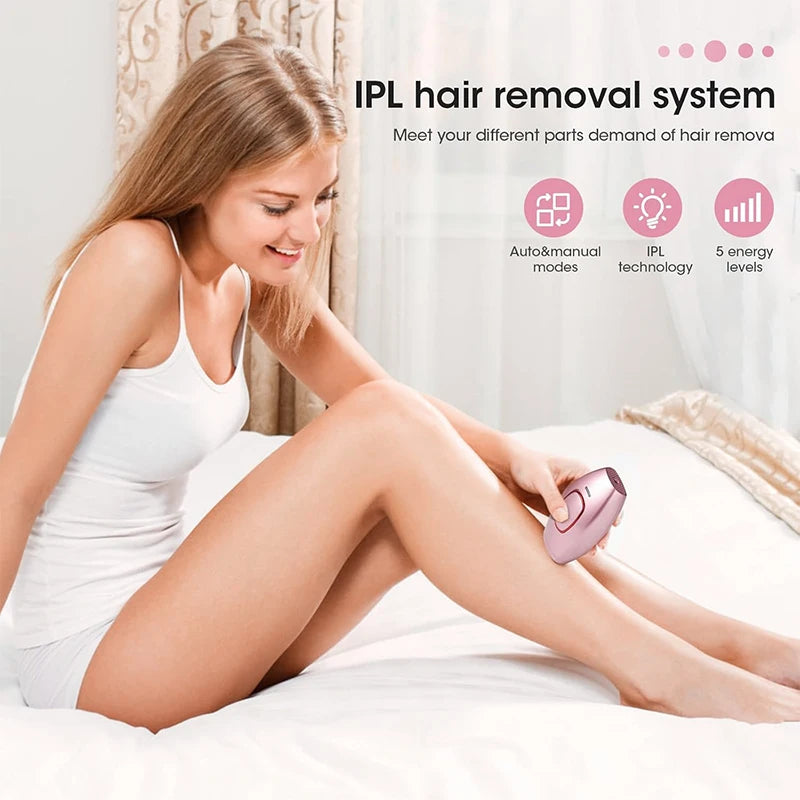 Painless IPL Permanent Hair Removal