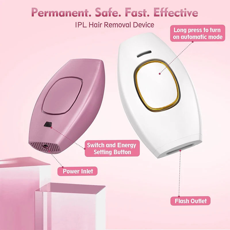 Painless IPL Permanent Hair Removal